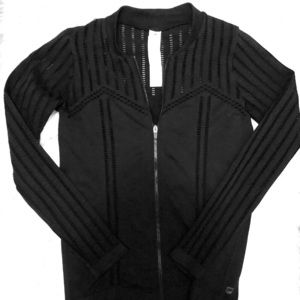 Fabletics Seamless Sheer Mesh Sweater